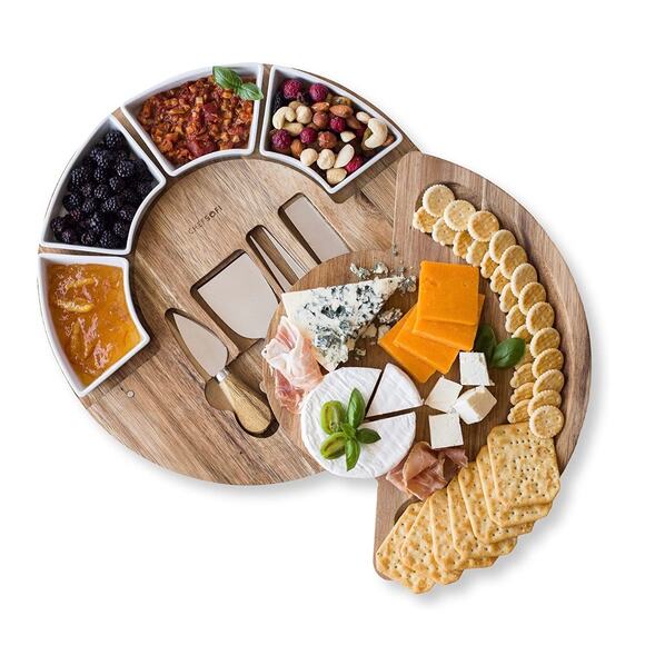 CHEFSOFI Cheese Board & Charcuterie Serving Platter Set - new in box - Picture 2 of 7